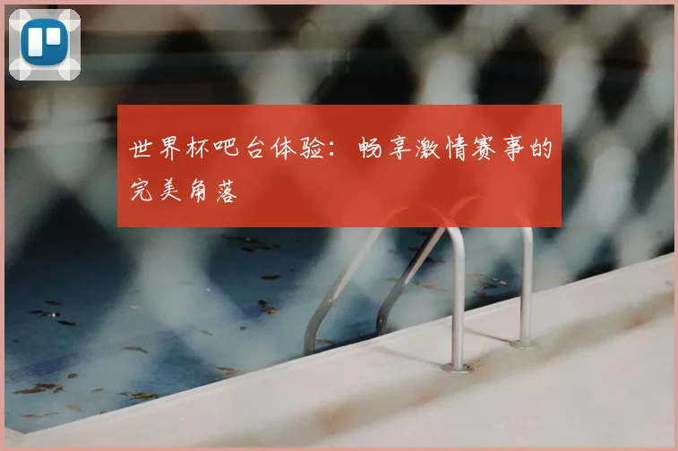 世界杯吧台体验：畅享激情赛事的完美角落